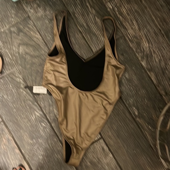 NWT POLARIS BACKLESS SWIMSUIT IN COCO - Picture 5 of 7